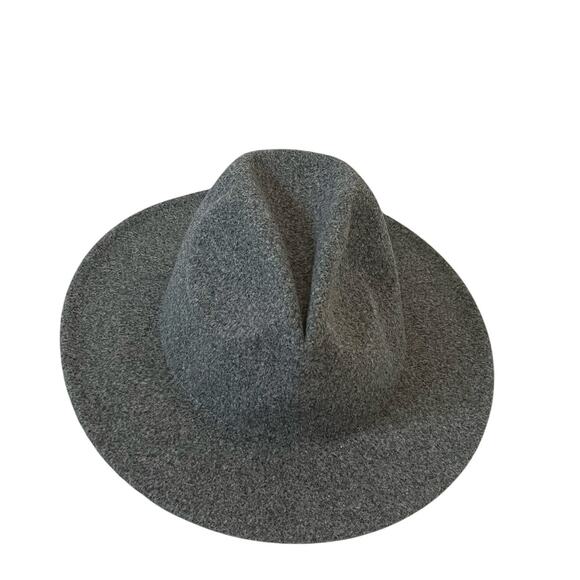 Women's Universal Thread Grey Felt Fall Hat 13 inches by 12 Inches - Picture 1 of 6